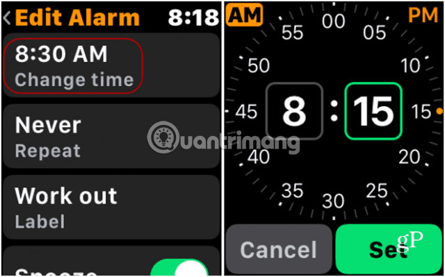 How to create and manage alarms on Apple Watch Picture 3