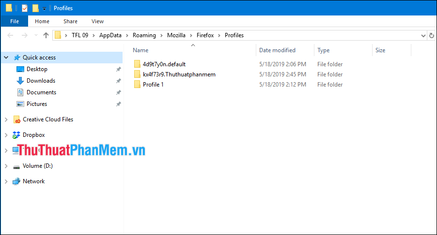 How to create and manage multiple Profile users in Firefox Picture 12