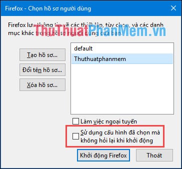 How to create and manage multiple Profile users in Firefox Picture 7
