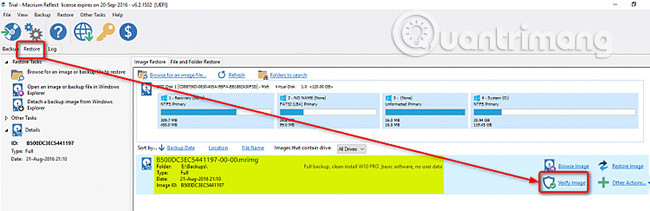 How to create and restore System Image Backup with Macrium Reflect Picture 24