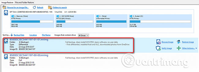 How to create and restore System Image Backup with Macrium Reflect Picture 30