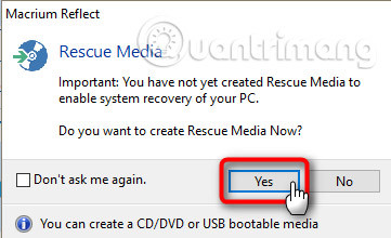 How to create and restore System Image Backup with Macrium Reflect Picture 6
