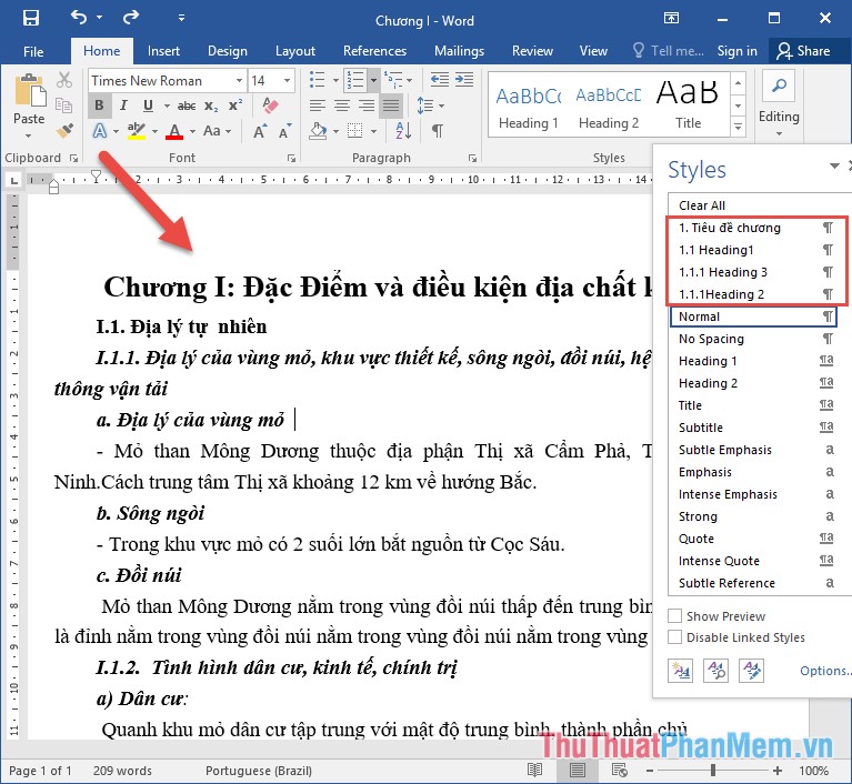 how to apply style set in word 2016