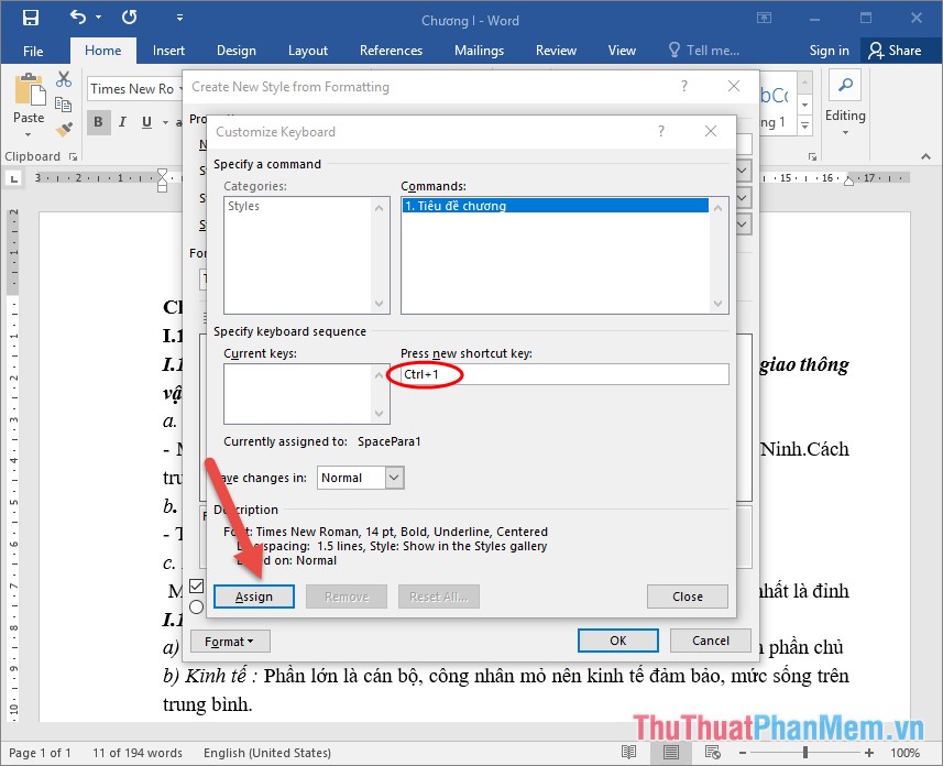 How to create and use styles in Word 2016 Picture 9