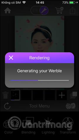 How to create animated effects on iPhone Picture 20