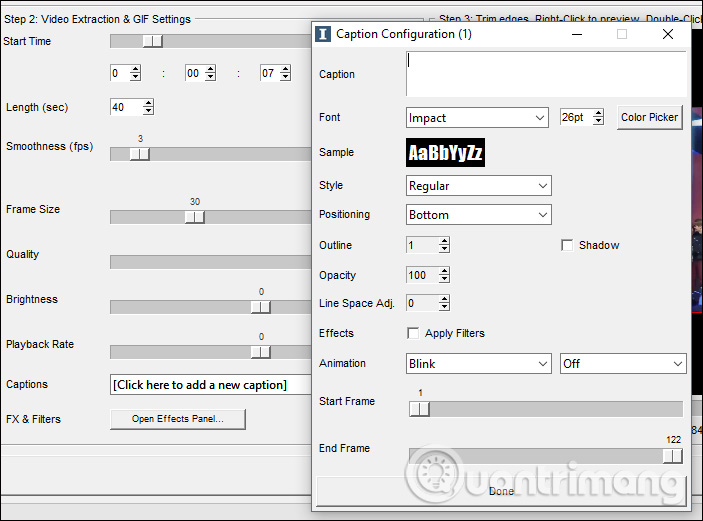 How to create animations with Instagiffer on computer Picture 12