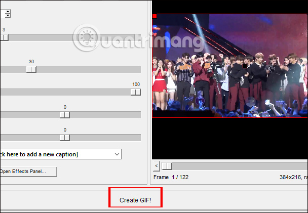 How to create animations with Instagiffer on computer Picture 16