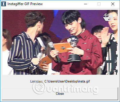 How to create animations with Instagiffer on computer Picture 18