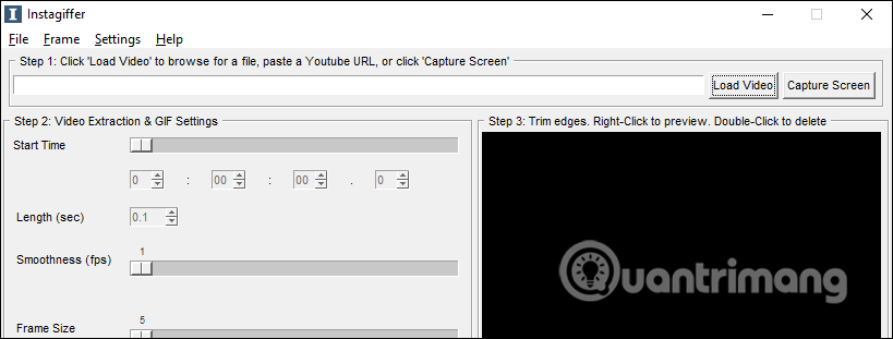 How to create animations with Instagiffer on computer Picture 5