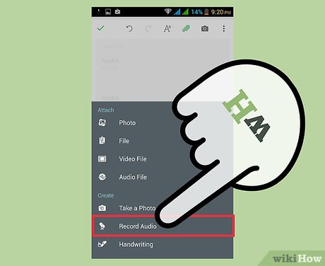 How to Create Audio Notes in Evernote Picture 12