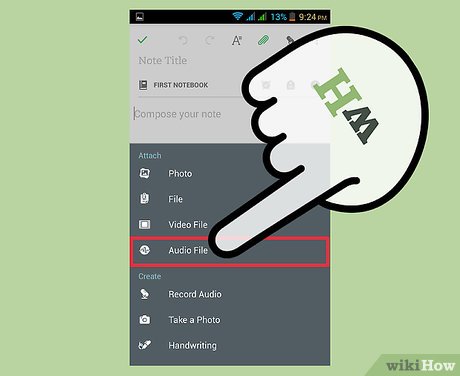 How to Create Audio Notes in Evernote Picture 15