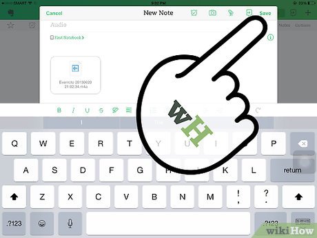How to Create Audio Notes in Evernote Picture 9
