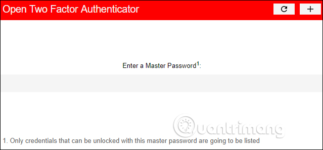How to create authentication code on Open Two-Factor Authenticator Chrome Picture 2