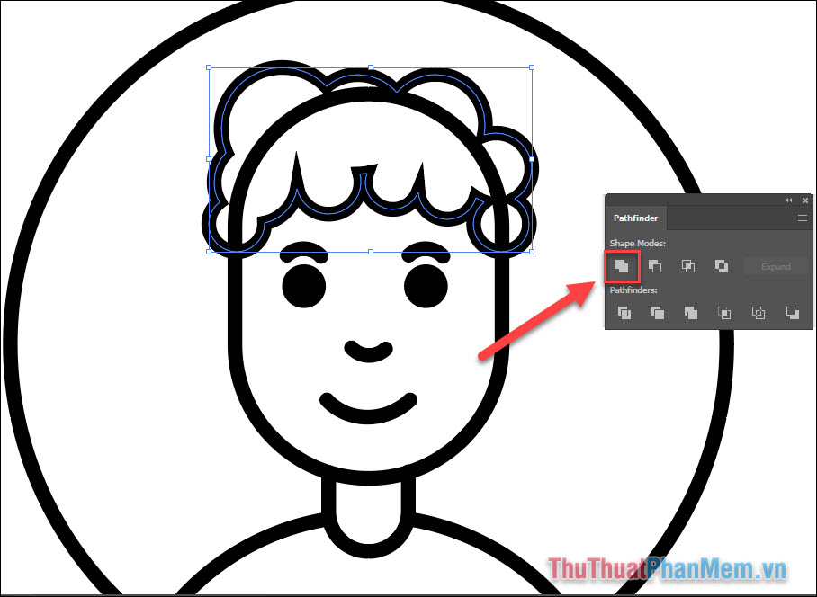 Picture 25 of How to create avatars, avatar illustrations in Adobe Illustrator