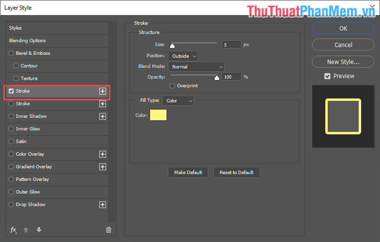 How to create beautiful text borders in Photoshop Picture 5