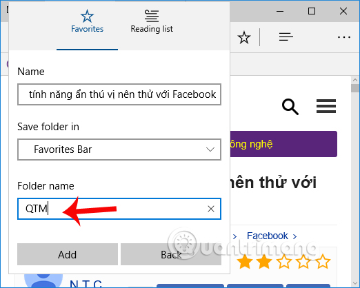 How To Create Bookmarks On Microsoft Edge Browser TipsMake Com