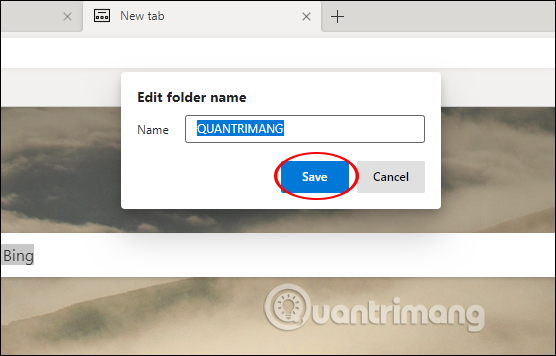 How to create bookmarks on Microsoft Edge Chromium Picture 7