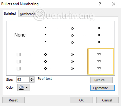 How to create bullets in PowerPoint Picture 13