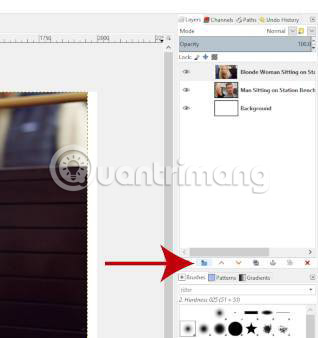 How to create clipping mask in GIMP Picture 6
