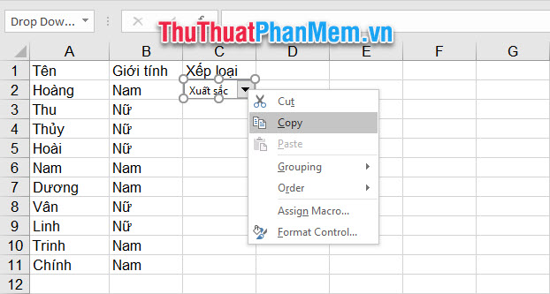 how-to-create-combo-box-for-select-list-in-excel-youtube