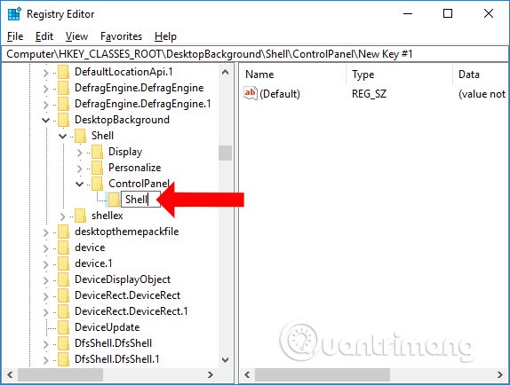 How to create Control Panel List in the right-click menu Picture 12