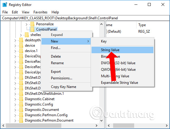 How to create Control Panel List in the right-click menu Picture 6