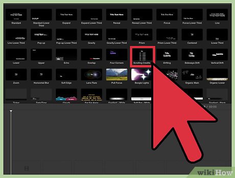 How to Create Credits in iMovie Picture 3