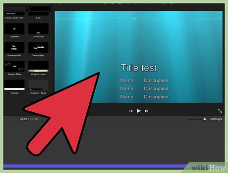 How to Create Credits in iMovie Picture 6