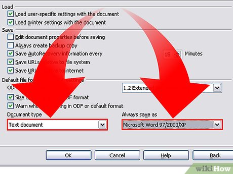 How to Create Documents in OpenOffice That Will Work With Other Software Picture 12