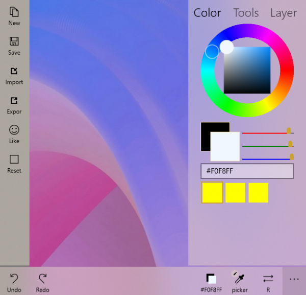How to create drawings with PrPaint on Windows 10 Picture 1