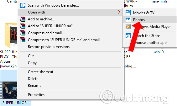 How to create effects Slow Motion video Windows 10 does not need software? Picture 1