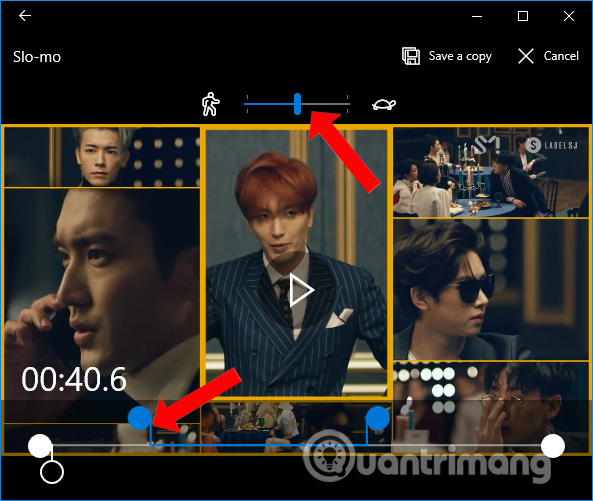 How to create effects Slow Motion video Windows 10 does not need software? Picture 3