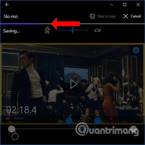 How to create effects Slow Motion video Windows 10 does not need software? Picture 6
