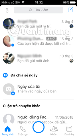 How to create event reminder notifications on the Messenger application Picture 1