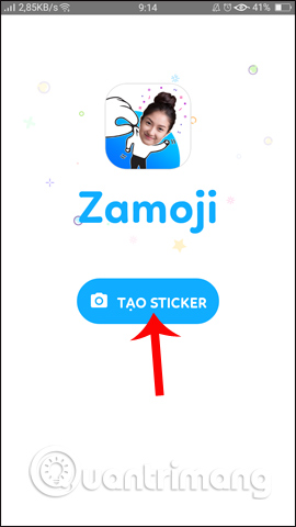 How to create Facebook sticker with Zamoji application Picture 2