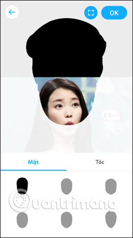 How to create Facebook sticker with Zamoji application Picture 5