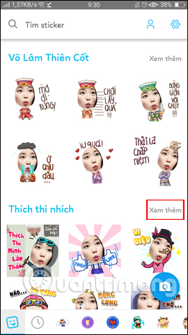How to create Facebook sticker with Zamoji application Picture 7