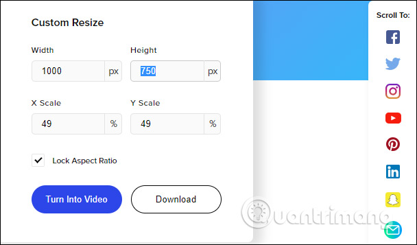 How to create Facebook, Twitter, YouTube, ... covers quickly Picture 3