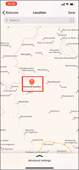 How to create fake location, fake GPS on iPhone Picture 3