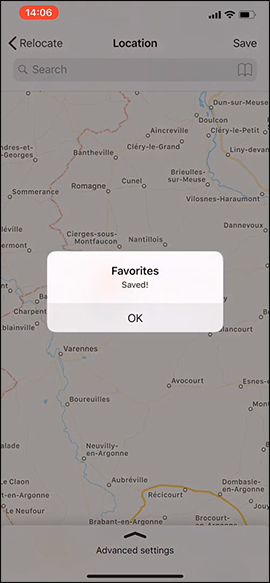 How to create fake location, fake GPS on iPhone Picture 7