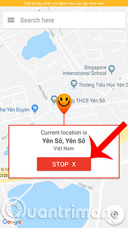How to create fake location on Zalo Picture 3