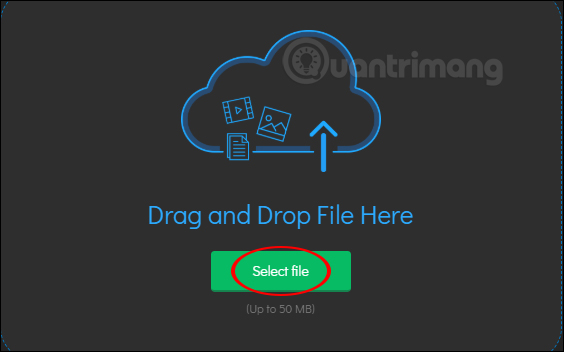 How to create file sharing links on Dropp.me Picture 2