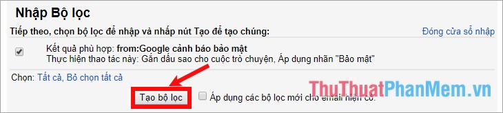 How to create filters in Gmail to classify messages? Picture 20