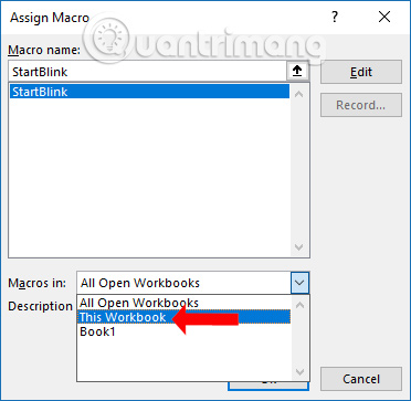 How to create flashing letters on Excel Picture 6
