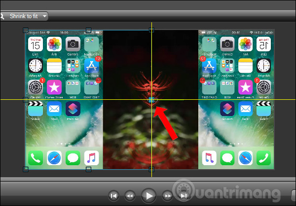 How to create flip mirror effect in videos with Camtasia Picture 14