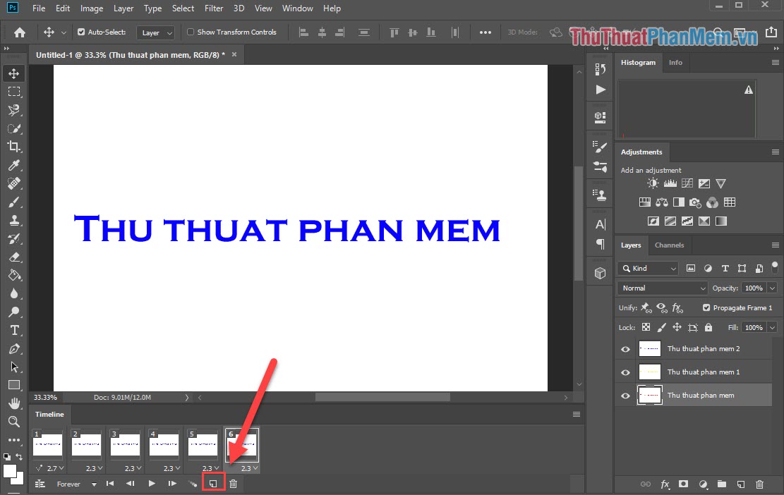 How to create GIF animations in Photoshop Picture 5
