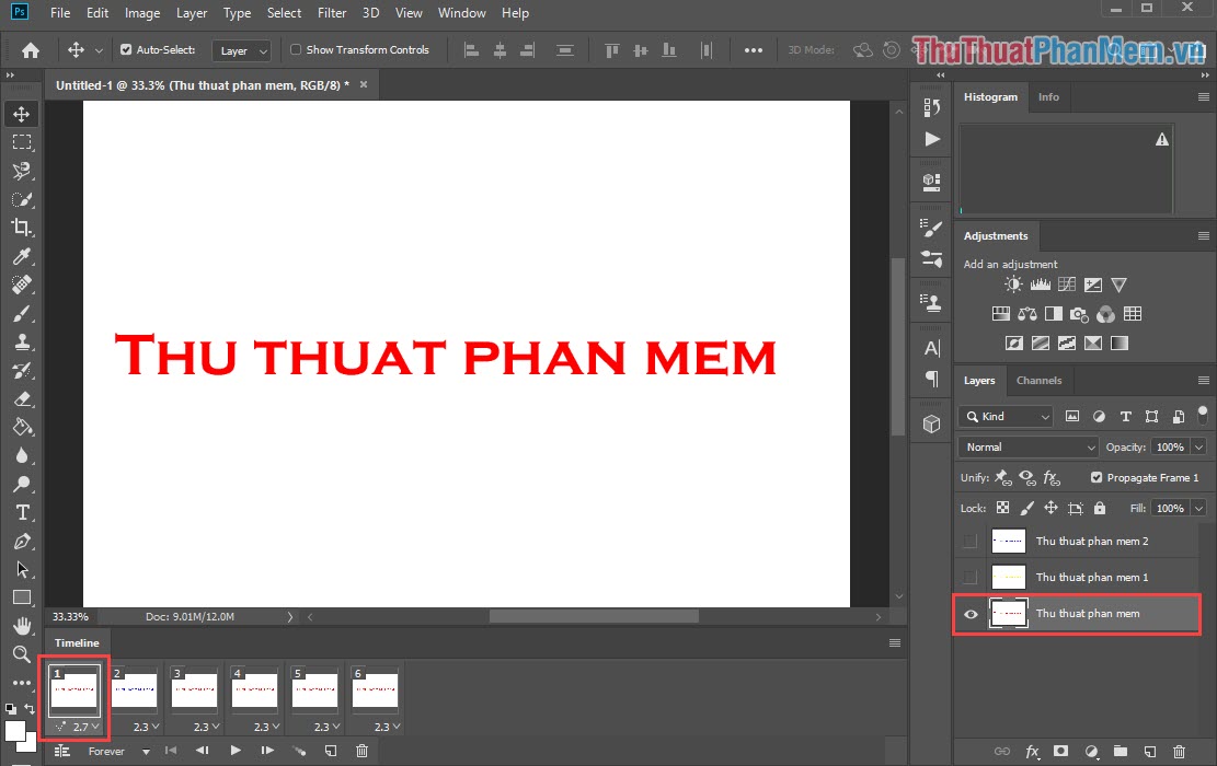 How to create GIF animations in Photoshop Picture 6
