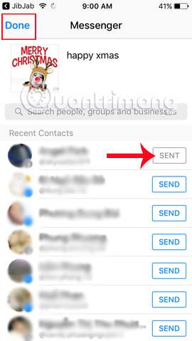 How to create Gif Christmas images with Jibjab fun application Picture 15