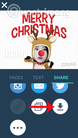 How to create Gif Christmas images with Jibjab fun application Picture 16