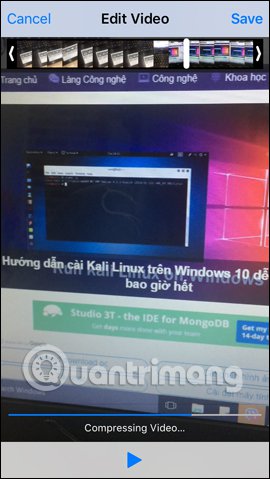 How to create gif images from videos with Workflow on iPhone Picture 12